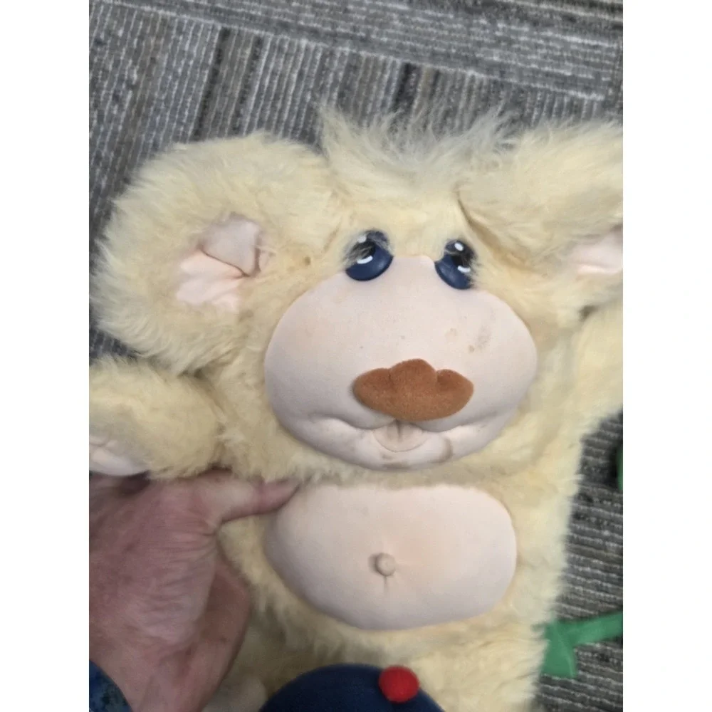 Vintage Plush Stuffed Animals Lot Furskins Baby Thistle Disney Minnie Mouse